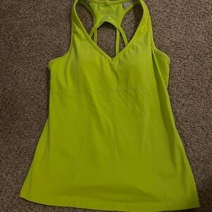 Athleta Women's Lime Green Tank Top